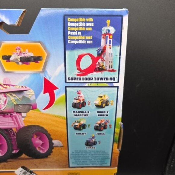 Paw Patrol Skye Rescue Wheels Jet Vehicle With Figure & Big Tires Pink Design - Picture 6 of 6